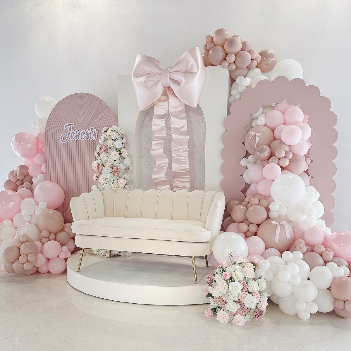 Pink Bow Setup